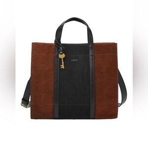 Fossil Women's Carmen Suede Shopper